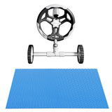 Darrahopens Home & Garden > Pool & Accessories > Pool Covers & Accessories Aqua Buddy Pool Cover 600 Micron Heat Solar Blanket 9.5x5m w/ 5.55m Roller