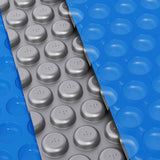 Darrahopens Home & Garden > Pool & Accessories > Pool Covers & Accessories Aquabuddy Pool Cover 600 Micron 11x6.2m Swimming Pool Solar Blanket Blue Silver