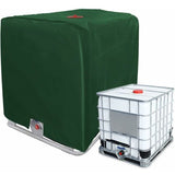 Darrahopens Home & Garden > Pool & Accessories > Pool Covers & Accessories GU.B/bon IBC Tank Cover Tarpaulin for 1000L Container, 116 x 100 x 120 cm Water Tank Cover Anti-UV Anti-Rain Green