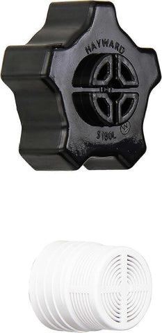 Darrahopens Home & Garden > Pool & Accessories > Pool Covers & Accessories Hayward SX180LA Sand Cylinder Drain Cap with Gasket Compatible with Pro Series Sand Filter Replacement Accessory