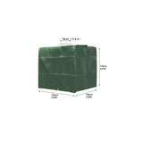 Darrahopens Home & Garden > Pool & Accessories > Pool Covers & Accessories IBC Tank Cover Compatible with 1000L Tank Green 120x100x116cm Dustproof Anti-UV Anti-Rain Water Container Protective Cover