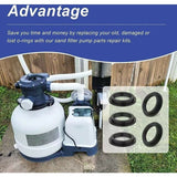 Darrahopens Home & Garden > Pool & Accessories > Pool Covers & Accessories Pool Filter Pump Washers 4 pcs Compatible with Intex Sand Filter Pump Model 11412
