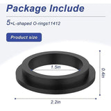 Darrahopens Home & Garden > Pool & Accessories > Pool Covers & Accessories Pool Filter Pump Washers 4 pcs Compatible with Intex Sand Filter Pump Model 11412