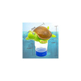 Darrahopens Home & Garden > Pool & Accessories > Pool Covers & Accessories Premium Floating Pet Chlorine Dispenser For Chemical Tablets Compatible With 3" Tabs Bromine Holder (Turtle)