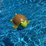 Darrahopens Home & Garden > Pool & Accessories > Pool Covers & Accessories Premium Floating Pet Chlorine Dispenser For Chemical Tablets Compatible With 3" Tabs Bromine Holder (Turtle)