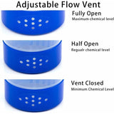 Darrahopens Home & Garden > Pool & Accessories > Pool Covers & Accessories Premium Floating Pet Chlorine Dispenser For Chemical Tablets Compatible With 3" Tabs Bromine Holder (Turtle)