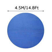 Round Pool Covers, Solar Pool Covers Blankets, Suitable for Round Above Ground Swimming Pool, Heavy-Duty Bubble Pool Hot Tub Spa Solar Covers, Thermal Blanket (14.8 Feet) In Australia - Darrahopens