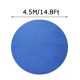 Round Pool Covers, Solar Pool Covers Blankets, Suitable for Round Above Ground Swimming Pool, Heavy-Duty Bubble Pool Hot Tub Spa Solar Covers, Thermal Blanket (14.8 Feet) In Australia - Darrahopens