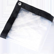 Darrahopens Home & Garden > Pool & Accessories > Pool Covers & Accessories Waterproof Clear Tarp With Eyelets - 2 X 2 M - Foldable And Weatherproof Tarpaulin - ROpe Included