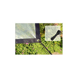 Darrahopens Home & Garden > Pool & Accessories > Pool Covers & Accessories Waterproof Clear Tarp With Eyelets - 2 X 2 M - Foldable And Weatherproof Tarpaulin - ROpe Included