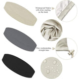 Darrahopens Home & Garden > Pool & Accessories > Pool Covers & Accessories Waterproof UV Resistant Spa Cover for Outdoor Tubs, 200x30cm Round Pool Cover Sunshade, Black