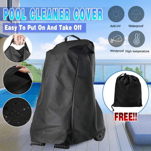 Darrahopens Home & Garden > Pool & Accessories > Pool Sweeps & Vacuums Waterproof Pool Cleaner Cover 420D Oxford Protective Dust Cover with Storage Bag