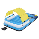 Darrahopens Home & Garden > Pool & Accessories > Pool Toys & Inflatables Bestway Inflatable Floating Island Float Lounger Sunshade Pool Bed 3.05Mx1.86M