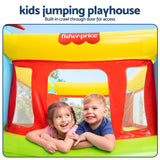 Darrahopens Home & Garden > Pool & Accessories > Pool Toys & Inflatables Bestway Kids Inflatable Jumping Castle Trampoline House 173cmx175cmx135cm In Australia - Darrahopens