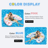 Darrahopens Home & Garden > Pool & Accessories > Pool Toys & Inflatables Daisy Inflatable Pool Floats 2-Pack for Adults: U-Shaped Lounge Chairs with Cup Holders, Portable for Pool, Beach, Summer Fun