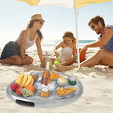 Darrahopens Home & Garden > Pool & Accessories > Pool Toys & Inflatables Floating Pool Cup Holder Inflatable Pool Float For Beach Inflatable Jacuzzi Mattress Pool Inflatable Glass Holder Pool