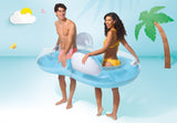 Darrahopens Home & Garden > Pool & Accessories > Pool Toys & Inflatables Intex Double Pillow Back Lounge 56800