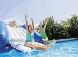 Darrahopens Home & Garden > Pool & Accessories > Pool Toys & Inflatables Intex Kool Splash Inflatable Water Slide with Spray 58849