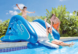 Darrahopens Home & Garden > Pool & Accessories > Pool Toys & Inflatables Intex Kool Splash Inflatable Water Slide with Spray 58849