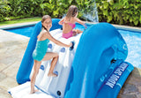 Darrahopens Home & Garden > Pool & Accessories > Pool Toys & Inflatables Intex Kool Splash Inflatable Water Slide with Spray 58849