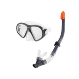 Darrahopens Home & Garden > Pool & Accessories > Pool Toys & Inflatables Intex Mask Snorkel and Fin Set Reef Rider Set 55657