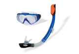 Darrahopens Home & Garden > Pool & Accessories > Pool Toys & Inflatables Intex Mask Snorkel Set Aqua Sport Silicone Set 55962