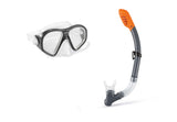Darrahopens Home & Garden > Pool & Accessories > Pool Toys & Inflatables Intex Mask Snorkel Set Reef Rider Set Adult 55648