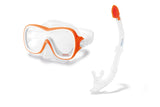 Darrahopens Home & Garden > Pool & Accessories > Pool Toys & Inflatables Intex Mask Snorkel Set Wave Rider Set Youth 55647