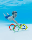 Darrahopens Home & Garden > Pool & Accessories > Pool Toys & Inflatables Intex Underwater Pool Toys Fish Rings  55507