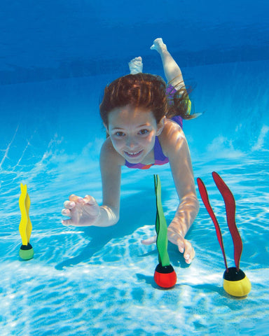 Darrahopens Home & Garden > Pool & Accessories > Pool Toys & Inflatables Intex Underwater Pool Toys Fun Balls  55503