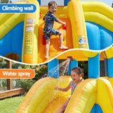 Darrahopens Home & Garden > Pool & Accessories > Pool Toys & Inflatables Keezi Inflatable Kids Pool Water Slide Splash Castle Football 622cmx542cm In Australia - Darrahopens