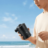 Darrahopens Home & Garden > Pool & Accessories > Pool Toys & Inflatables Outdoor Camping Digital Electric Air Pump, 5200mAh Built-in Battery, for Air Mattresses and Swim Rings - Orange