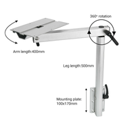 Darrahopens Home & Garden > Pool & Accessories > Pool Toys & Inflatables Removable Table Leg RV Accessories Detachable Height Adjustable Aluminum Alloy 360 Degree Rotation for Yachts RV Motorhome In Australia - Darrahopens