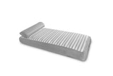 Darrahopens Home & Garden > Pool & Accessories > Pool Toys & Inflatables Spire Adalus Luxury Pool Lounge Grey Stripe RL-935G