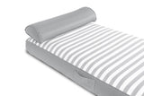 Darrahopens Home & Garden > Pool & Accessories > Pool Toys & Inflatables Spire Adalus Luxury Pool Lounge Grey Stripe RL-935G