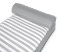 Darrahopens Home & Garden > Pool & Accessories > Pool Toys & Inflatables Spire Adalus Luxury Pool Lounge Grey Stripe RL-935G