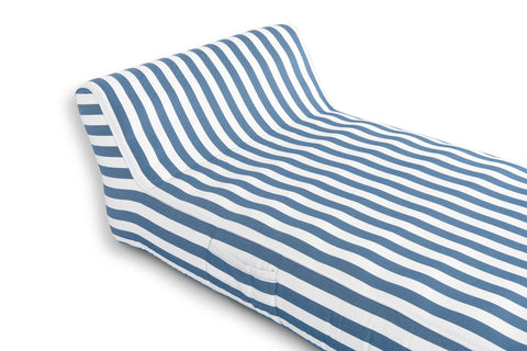 Darrahopens Home & Garden > Pool & Accessories > Pool Toys & Inflatables Spire Paradisus Luxury Pool Lounge Blue Stripe RL-884B