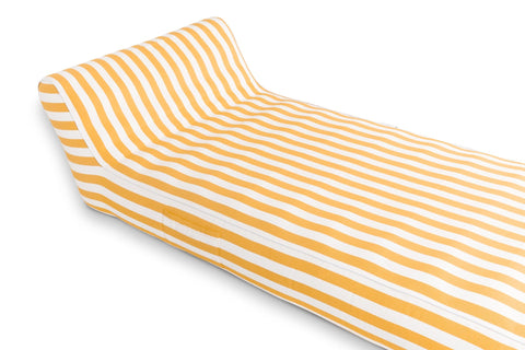 Darrahopens Home & Garden > Pool & Accessories > Pool Toys & Inflatables Spire Paradisus Luxury Pool Lounge Yellow Stripe RL-884Y