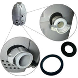 Darrahopens Home & Garden > Pool & Accessories > Spas & Accessories Coleman Lay-Z-Spa Connection Seals Gaskets Washers 3 pcs Black A B/C Compatible