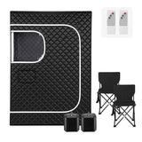Darrahopens Home & Garden > Pool & Accessories > Spas & Accessories Devanti Portable Steam Sauna Tent 2 Person 1000W 3L Steamer Home SPA 60Min Timer In Australia - Darrahopens