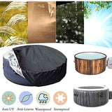 Darrahopens Home & Garden > Pool & Accessories > Spas & Accessories Round Spa Cover Waterproof Dustproof UV Resistant, 210 x 30 cm