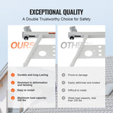 Darrahopens Home & Garden > Pool & Accessories > Spas & Accessories VEVOR Ladder Stabilizer, Adjustable Feet Extension Ladder Standoff, Heavy Duty Wall Ladder Accessories for Roof Gutter, Easy to Use & Wide Adaptability & Anti-slip Rubber Feet, 330 lbs Weight Rating