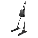 Darrahopens Home & Garden > Pool & Accessories > Spas & Accessories VEVOR Motorcycle Backrest Sissy Bar, Compatible With Harley-Davidson Dyna Street Glide Road Glide Road King, 730mm Height Detachable Passenger Backrest, For Motorcycles, Black