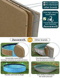 Darrahopens Home & Garden > Pool & Accessories > Swimming Pools 63*12in Foldable Dog Pet Bath Pool Collapsible Dog Pet Pool Bathing Tub Teen Pool Doggie Wading Pool for Puppy Small Medium Large Dogs Cats and Teen - Blue - Size 63*12in In Australia - Darrahopens
