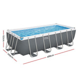 Darrahopens Home & Garden > Pool & Accessories > Swimming Pools Bestway Swimming Pool Steel Frame Pool Set w/ Filter Pump Ladder Cover 488x244cm