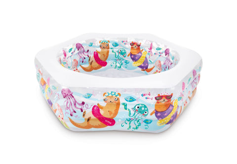 Darrahopens Home & Garden > Pool & Accessories > Swimming Pools INTEX Deluxe Happy Otter Pool 1191cm x 178cm x x61cm 56493