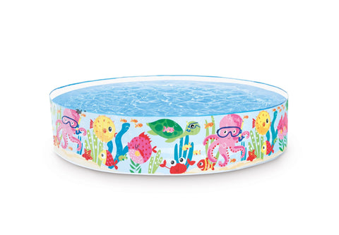 Darrahopens Home & Garden > Pool & Accessories > Swimming Pools Intex Ocean Play Set Snap Set Pool 183cm x 38cm 56452