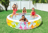 Darrahopens Home & Garden > Pool & Accessories > Swimming Pools INTEX Pinwheel Swim Centre Pool 229cm x 56cm 56494