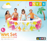 Darrahopens Home & Garden > Pool & Accessories > Swimming Pools INTEX Pinwheel Swim Centre Pool 229cm x 56cm 56494