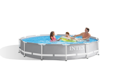 Darrahopens Home & Garden > Pool & Accessories > Swimming Pools Intex PRISM 12' Metal Frame Above Ground Pool - 366cm x 76cm 26712